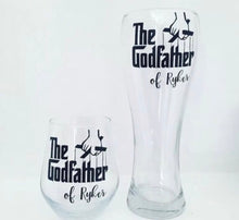 Load image into Gallery viewer, &#39;Godfather&#39; Tall Pint Glass