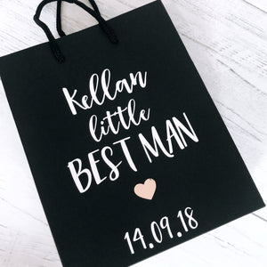 Small Matte Personalised Gift Bag