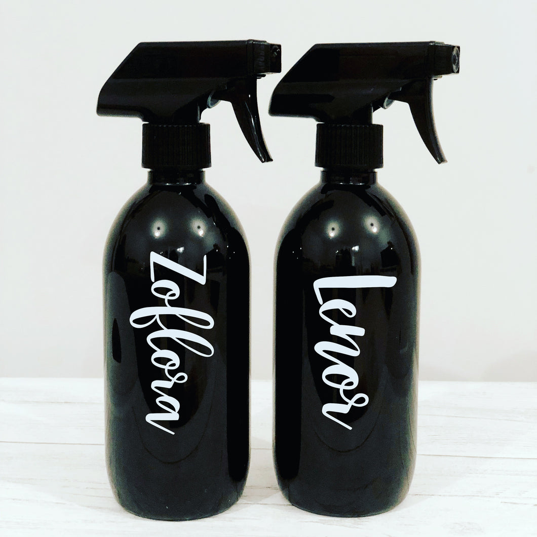 Black Spray Bottle 500ml