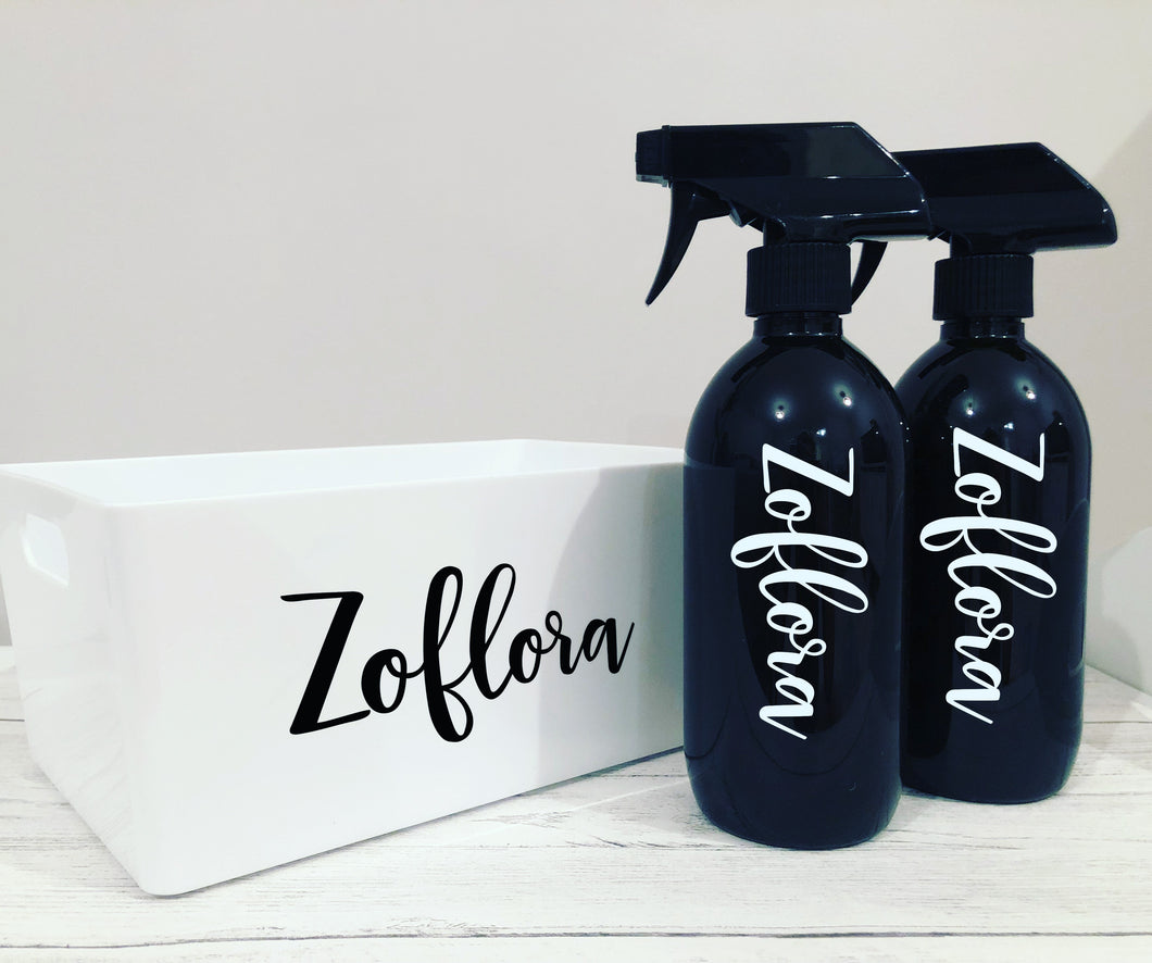 Zoflora Cleaning Set / 2 Bottles & Storage Tub