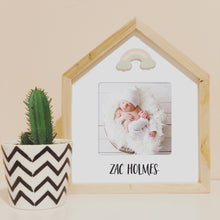 Load image into Gallery viewer, Personalised Rainbow Wooden Frame