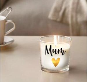 Mum Personalised Large 9" Candle