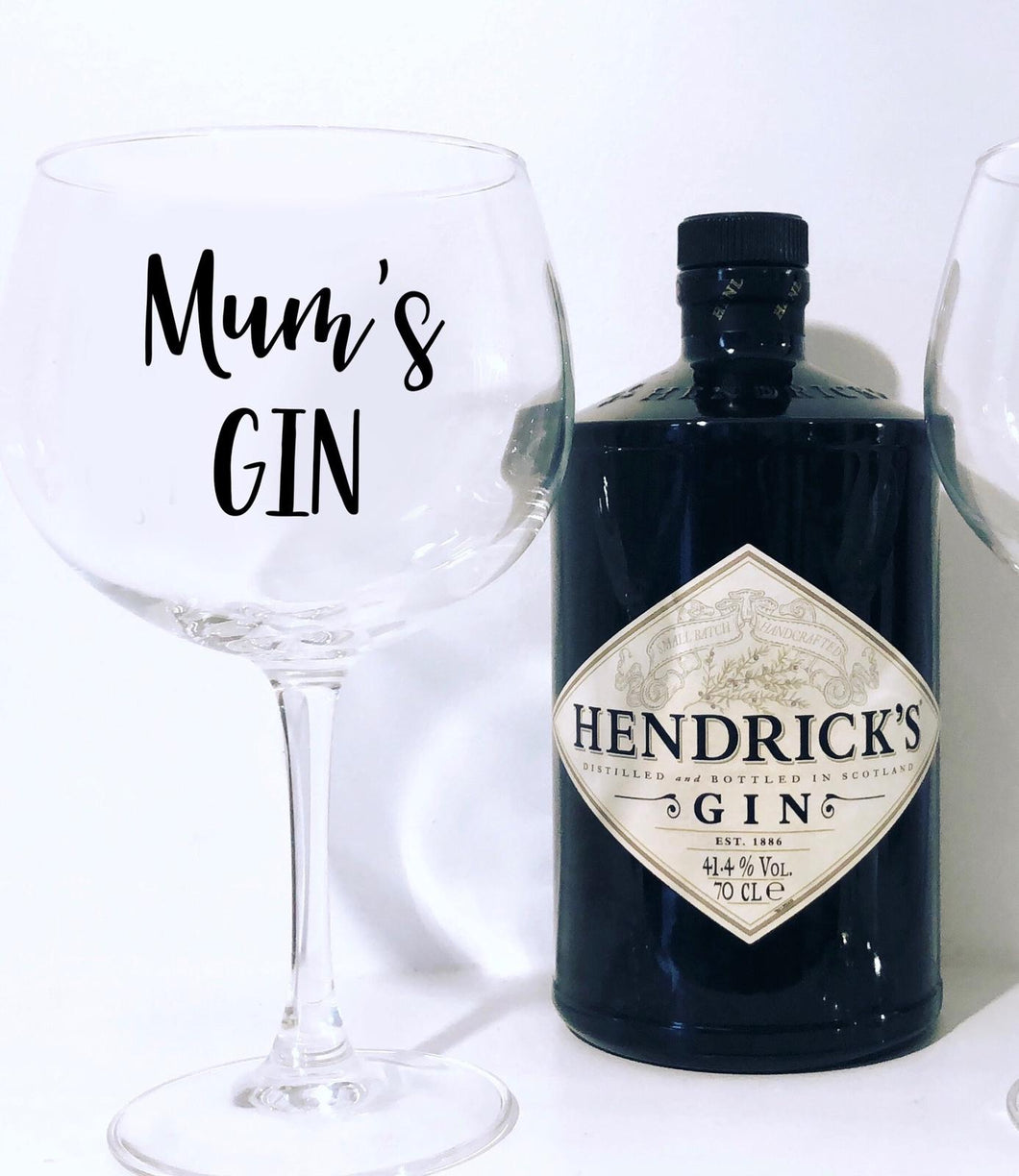 Mother’s Day Gin Goblet