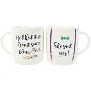 Proposal mugs