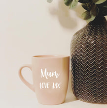 Load image into Gallery viewer, Mother’s Day Pink Blush Personalised Mug