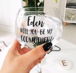 Personalised  Gin Goblet