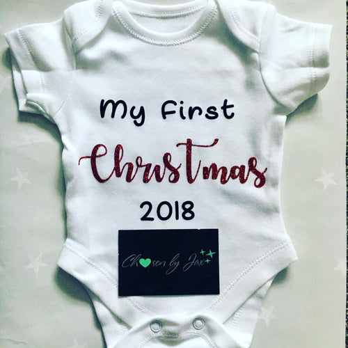 First Christmas Vest